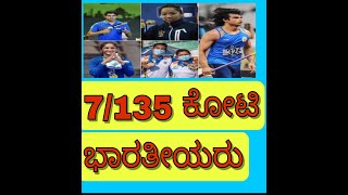 7/135 ಕೋಟಿ ಭಾರತೀಯರು