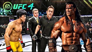 Ufc 4 Bruce Lee Vs. Hun Attilla Ea Sports