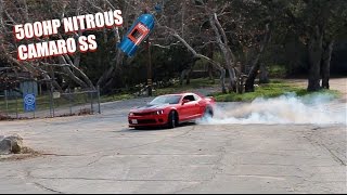 My Friends 500HP Nitrous Camaro SS!