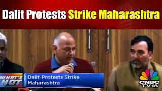 Dalit Protests Strike Maharashtra | WHAT'S HOT | CNBC TV18