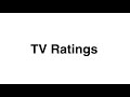 tv ratings