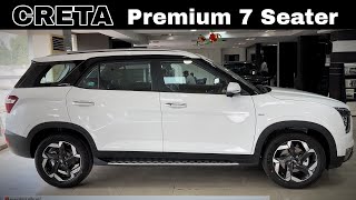 2024 Most Premium 7 Seater | Hyundai Alcazar Signature Option | Creta Ki 7 Seater |