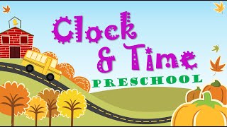 Clock and Time，时钟和时间，Preschool, 学前知识（7）