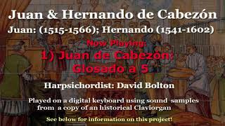 Juan and Hernando Cabezón: Two Pieces on the “Claviorgan”