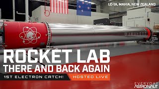 Watch Rocket Lab Try To CATCH Electron w/ a Helicopter For The First Time!