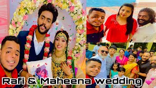 Chakkapazham Rafi \u0026 Maheena Wedding | Sumesh Married  | Rafi marriage