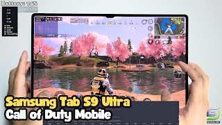 Samsung Galaxy Tab S9 Ultra test game Call of Duty Mobile CODM Update 2024 | Sna