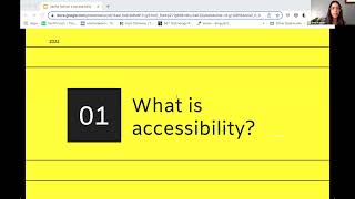 Accessibility UX Design Training (Part 1)