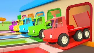 Car cartoons for kids 🔵🔴  Helper cars cartoon full episodes. LIVE Cartoon for kids.