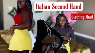 Dead White Women Clothes Try On /Second Hand Try On Dark Skin