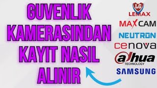 DVR Kamera Kayıt Cihazından Görüntü alma USB belleğe Video Alma Nasıl Yapılır ?