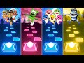 Paw Patrol Team - Gummy Bear - Baby Shark Team - Crazy Frog | Tiles Hop EDM Rush!