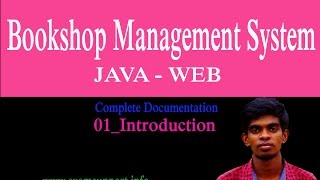Book Shop Management System - (lesson 01 - java web)