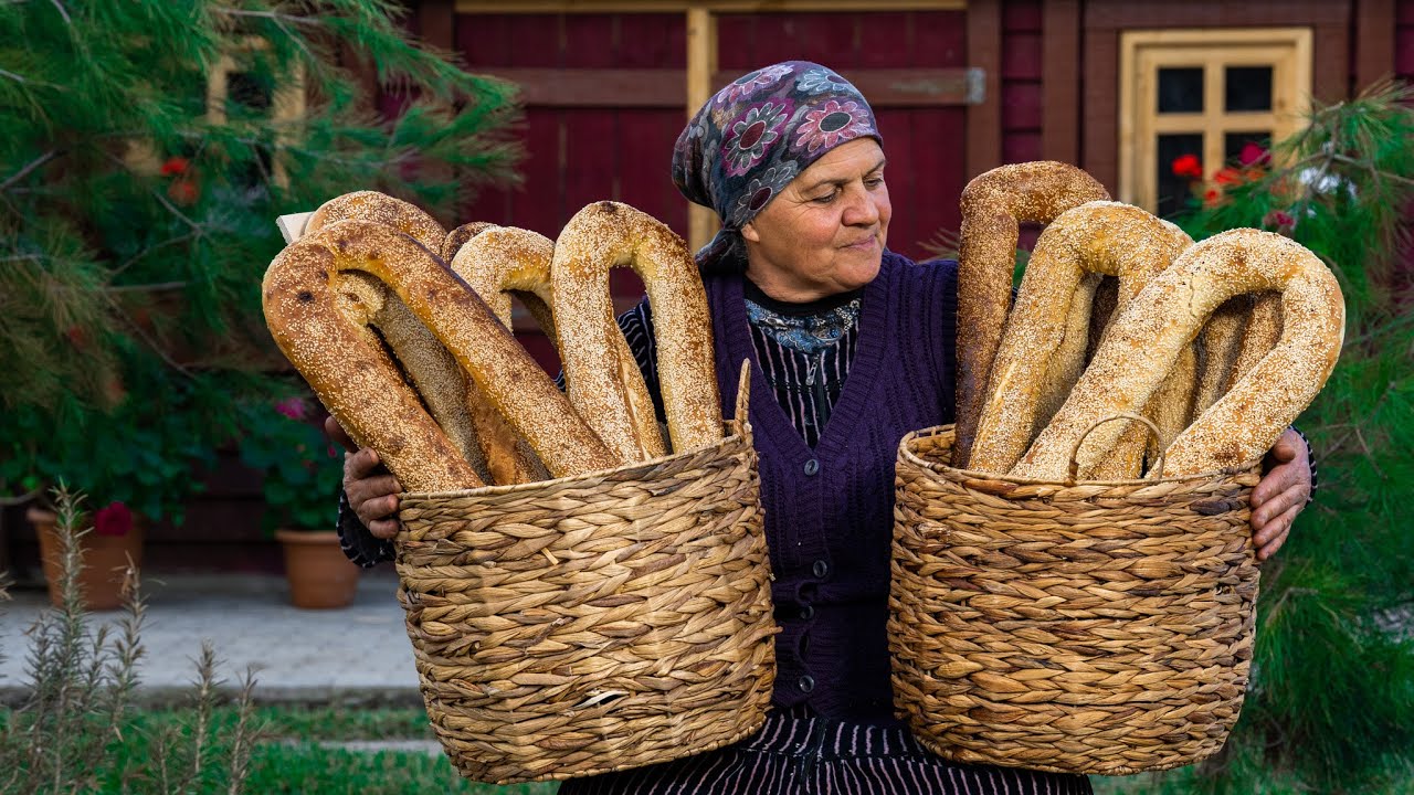 Simple Village Baking Easy Sesame Bread Recipe Youtube