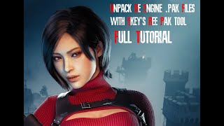 Unpack RE Engine .PAK Files with Ekey's REE PAK Tool – Full Tutorial
