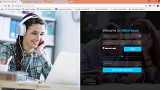 Online Exam System (PHP OOP, ajax, jQuery) – Overview