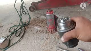 Ganti balljoint bawah toyota hilux DIY....