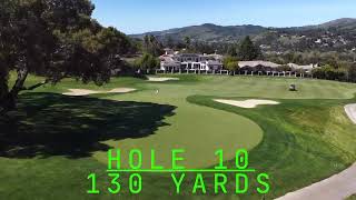 Masters & Mimosas Par 3 Course Layout