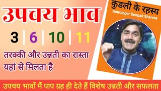 उपचय भाव का महत्व || कुंडली के 3 | 6 | 10 | 11 भाव #Grow #Upchay_Bhav #Faladesh #Kundli_ke_Rahasy