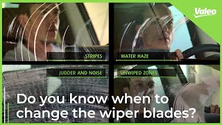 4️⃣ signs to know if it's time to change your wiper blades | Valeo Service