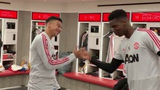 POGBA CELEBRATING JESSE LINGARD 'S BIRTHDAY IN A CRAZY WAY