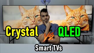 CRYSTAL vs QLED: Smart TVs / ¿Cuáles son las diferencias entre ambas tecnologías?
