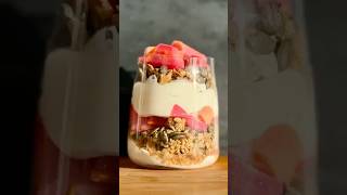 Rhubarb Granola Yoghurt