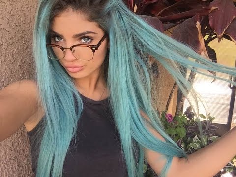 HOW TO DYE YOUR HAIR BLUE ♡ HOW TO DYE YOUR HAIR BLUE ♡