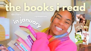 i read 11 books in the month of january… here are my thoughts ✨