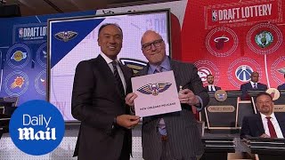 New Orleans Pelicans gets coveted number one pick in NBA Draft
