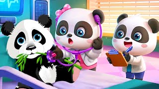 Baby Panda Pretends to Catch a Cold | Kids Cartoon | Doctor Panda Cartoon | Kids Video | BabyBus