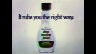 70's Ads: Mentholatum Deep Heating Lotion 1971