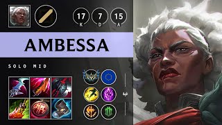 Ambessa Mid vs Taliyah: Legendary - EUW Challenger Patch 14.23