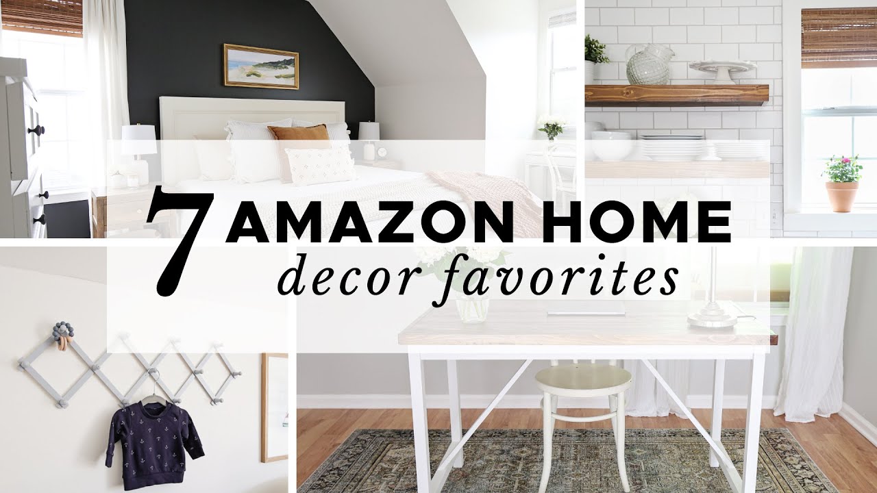 7 Amazon Home Decor Favorites! | Affordable & Stylish Amazon Decor Must ...