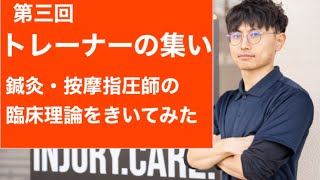 鍼灸按摩指圧師に臨床理論インタビューしてみた