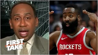 Who has more leverage: Rockets or James Harden? | First Take