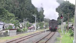 Ｃ11 325「ＳＬ山形日和。左沢線号」試運転（初日2ヶ所）20150908