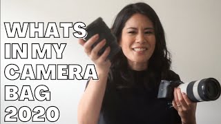 What's In My Camera Bag 2020: EVERYTHING IS BLACK!