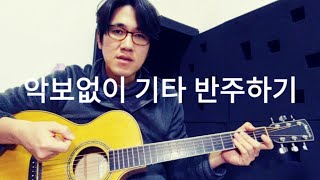 [어쿠스틱 노트 기타 Tip] 106. 악보없이 기타 반주하기ㅣ다이어토닉 코드와 5도권