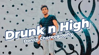 Drunk N High -Mellow D, Aastha Gill | Adah Sharma | Akull VYRL Originals | Dance cover By-Aman Singh