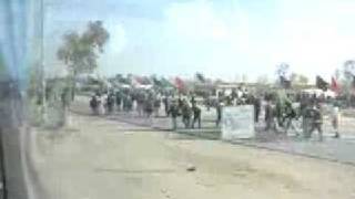 Arbaeen march to Karbla from Najaf 2009