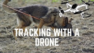 Police Dog Tracking with a Drone | Grassroots K9