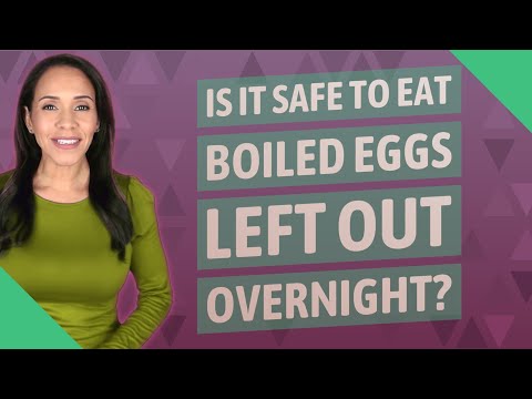 Can you eat eggs if left out overnight?