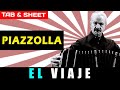 TAB/Sheet: El Viaje by Astor Piazzolla [PDF + Guitar Pro + MIDI]