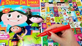 Livro De Atividades Show Da Luna Com Produção e Tia Fla