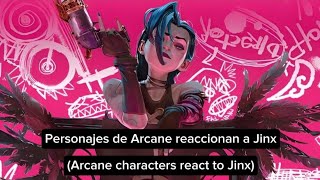 Past Arcane react to Jinx (1/?) || (Spanish & English) || (Season 2 spoilers)