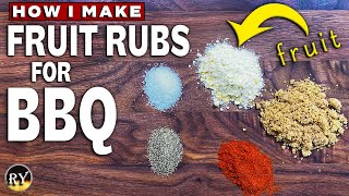 How To Use Fruit In Your BBQ Rubs - Mango Chili Pork Rub