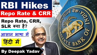 What is Repo Rate | Reverse Repo Rate | Cash Reserve Ratio | Statutory Liquidity Ratio by Deepak
