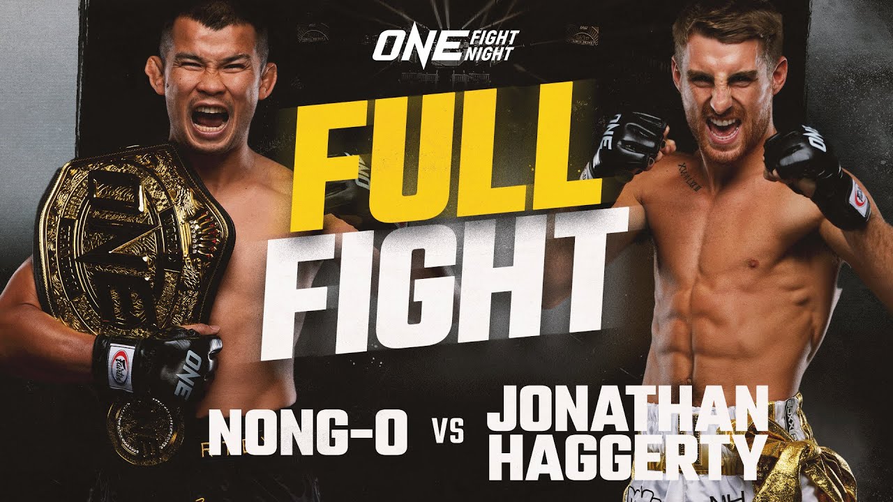 Nong-O Vs. Jonathan Haggerty | ONE Championship Full Fight - YouTube