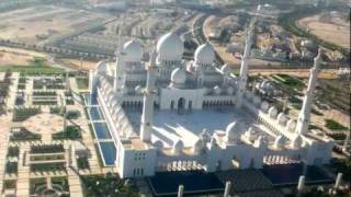 Helicopter View of Sheikh Zayed Grand Mosque-Abu Dhabi